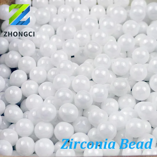 Zro2 Beads Ceramic Sand Zirconia Beads for Shot Peening Surface Treatment Cleaning and Finishing
